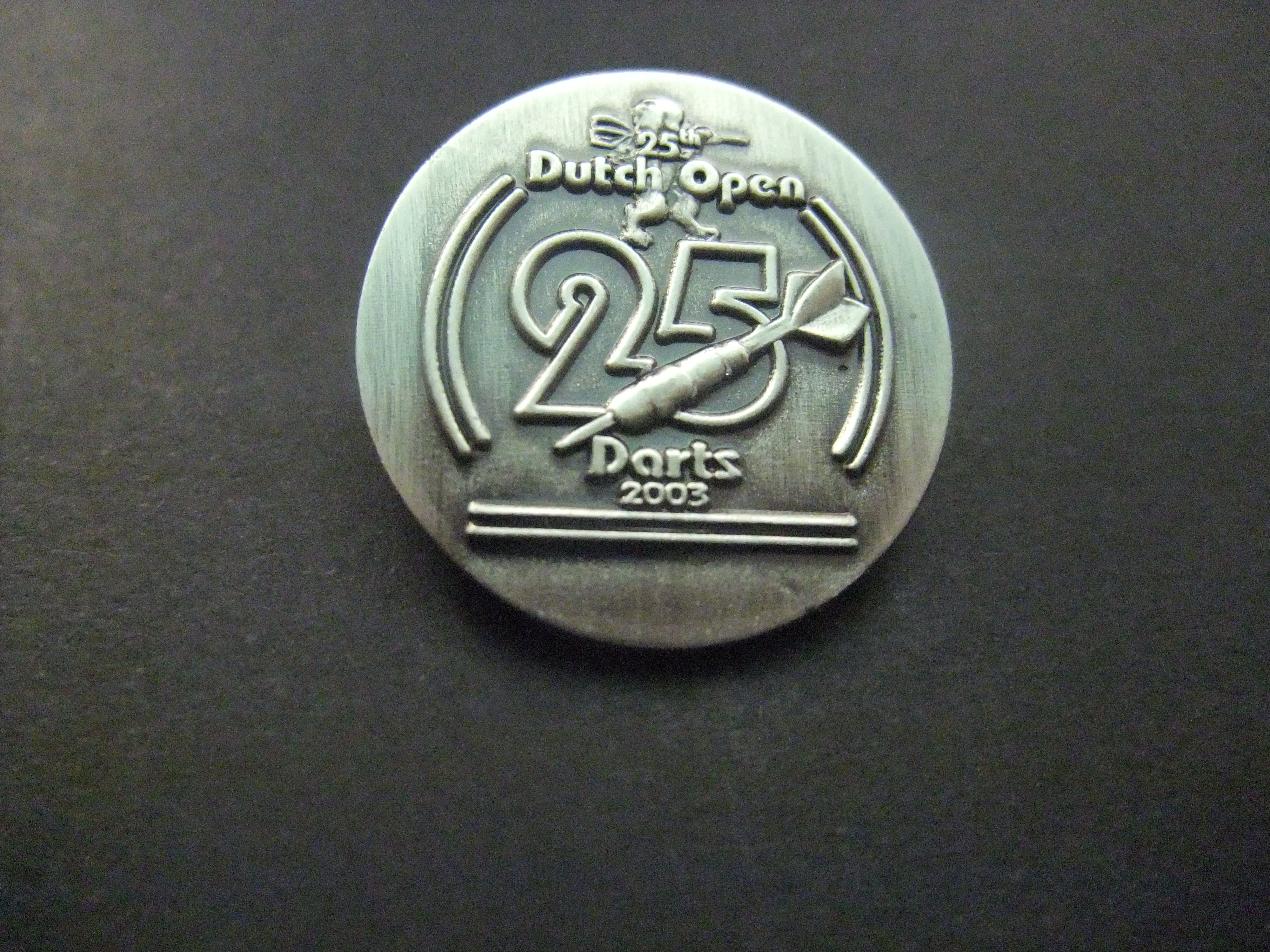 25e Dutch Open Dartstoernooi 2003 zilverkleurig